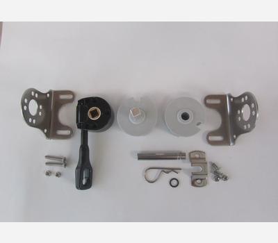 image of Gear Box Kit Black 6:1 Plastic Ends - with Llaza gear box