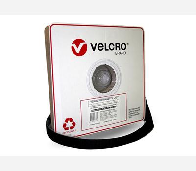 image of VELCRO® Brand Pressure Sensitive 0172 Tape Hook 25mm Black 25m