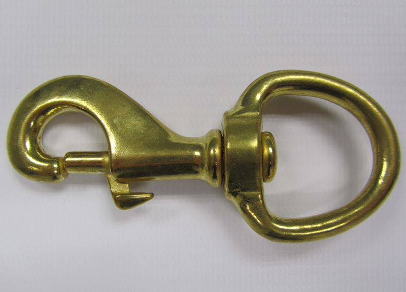 Round Swivel Eye Snaps 3/4'' Brass 25 Pack Motor Body Hardware