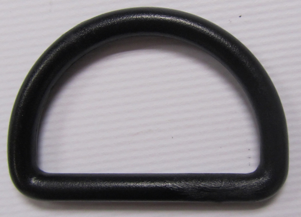 VELCRO Brand Standard D Ring 25mm 50 Pack Black Motor Body
