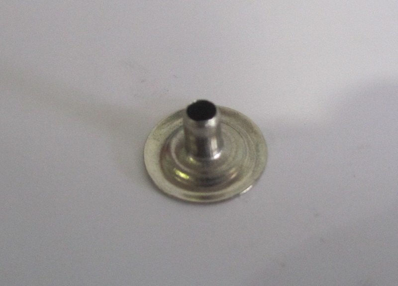 Durable Dot Eyelets 6.4mm Barrel F100550A Nickel Plated 100 Pack