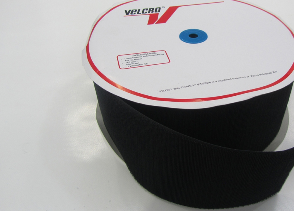 VELCRO® Brand Standard Tape Hook 100mm Black 25m Motor Body Hardware