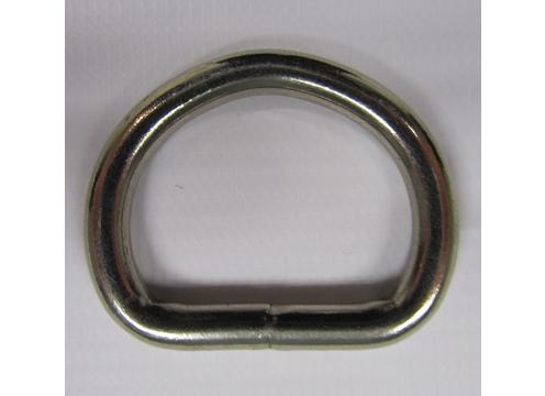 product image for Welded Dees 6mm x 2'' Nickel Plated 25 Pack