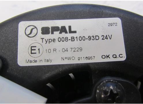 gallery image of Spal Single Blower Motor Unit For HE9006 24v