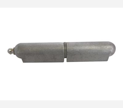 image of Weld On Bullet Hinge Alloy With Grease Nipple 100mm
