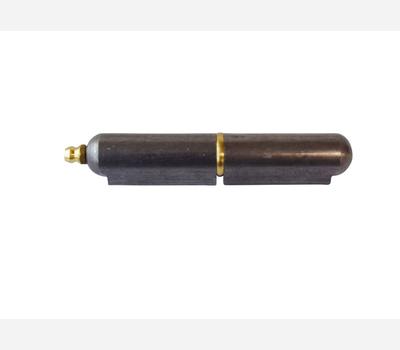 image of Weld On Bullet Hinge Steel/Brass Pin Grease Nipple 100mm