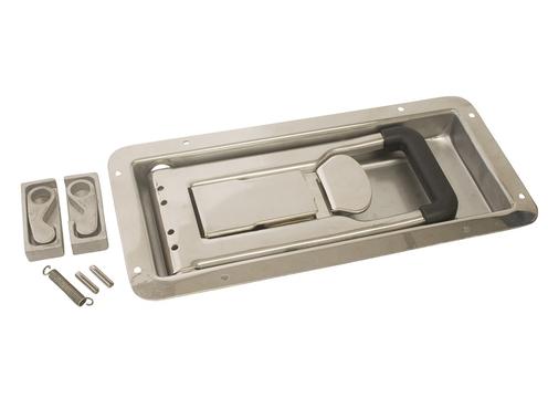 product image for Recessed Lock Stainless Steel With Cam And Keepers **Obsolete**
