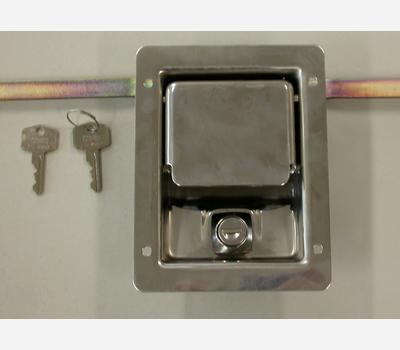 image of Paddle Handle 2 Way Lock Stainless Steel
