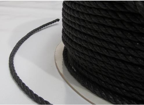 product image for Polypropylene Rope 7mm x 220m Black