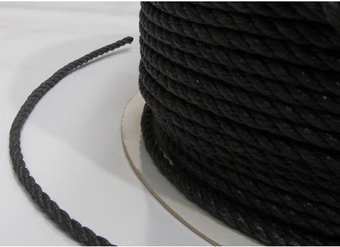 product image for Polypropylene Rope 8mm x 220m Black