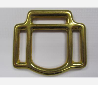 image of Brass 3 Loop Squares 25 Pack **Obsolete**