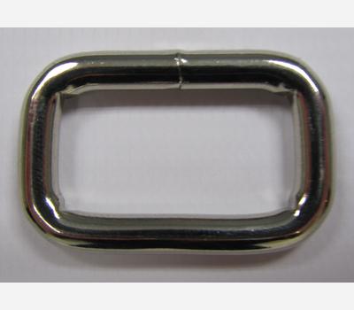 image of Oblong Dee 25mm Nickel Plated 50 Pack
