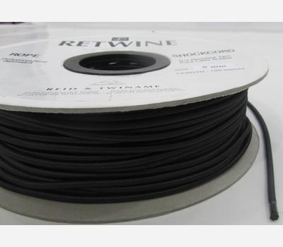 image of Shockcord 3.5mm x 100m Black Roll Only