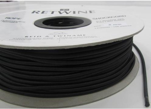 product image for Shockcord 6mm x 100m Black Roll Only