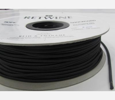 image of Shockcord 8mm x 100m Black Roll Only