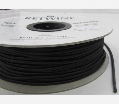 image of Shockcord 7mm x 300m Black Roll Only