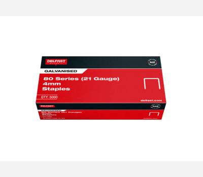 image of Delfast Staples 80 Series Galv 4mm 10000