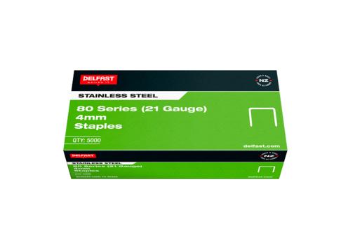 product image for Delfast Staples 80 Series SS 4mm 5000