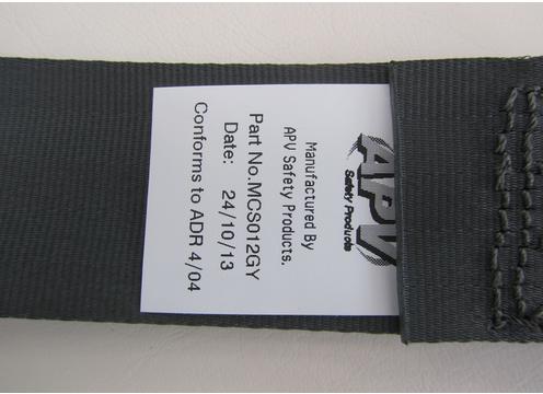 gallery image of APV-S McConnell Seat Belt MCS012 ELR Grey - Right
