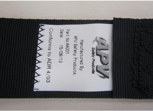 gallery image of APV-S Transport Seating Seat Belt AA001 ELR Black **Obsolete**