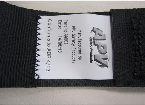 gallery image of APV-S Transport Seating Seat Belt AA002 ELR Black **Obsolete**