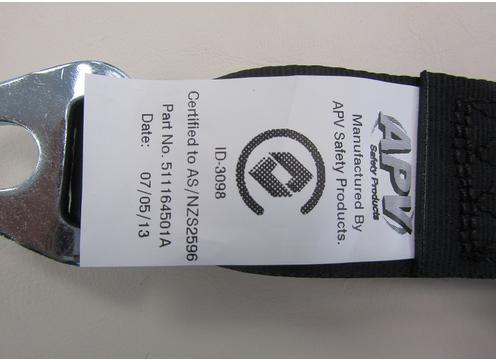 gallery image of APV-S Seat Belt For Wheelchair ALR KI4675 single retractor