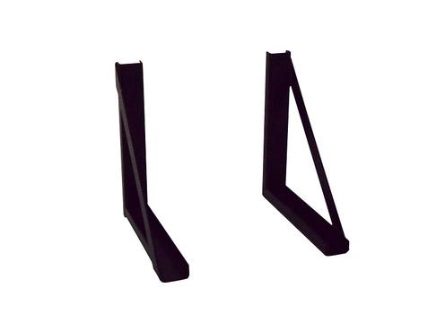 product image for Red Flag™ Angled tool box bracket powder coated black Pair