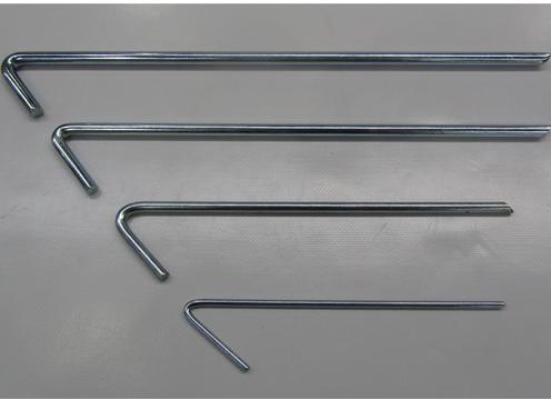 product image for Tent Pegs 225 x 6mm Galv Steel (39B)