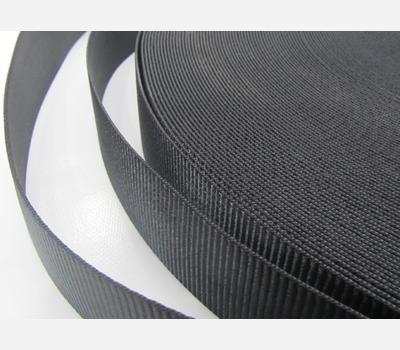 image of Webtex® Curtainsider/Harness Webbing 44mm Black 50m Rolls Only