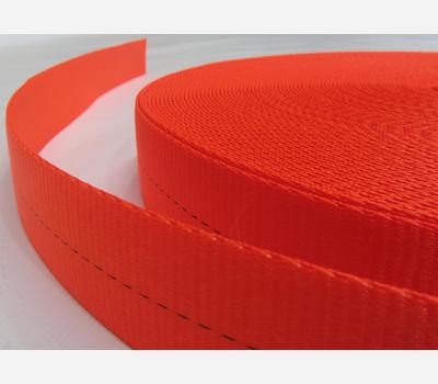 image of Webtex® Industrial Webbing 50mm Fluoro Orange 50m Roll Only