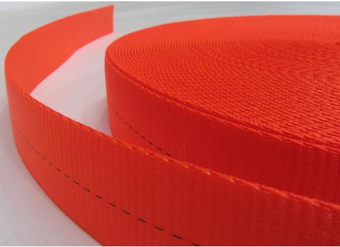 product image for Webtex® Industrial Webbing 50mm Fluoro Orange 50m Roll Only