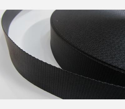 image of Webtex® Polyester General Purpose Webbing 25mm Black 50m Roll Only
