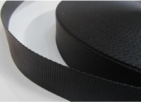 product image for Webtex® Polyester General Purpose Webbing 38mm Black 50m Roll Only