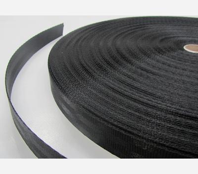 image of Webtex® Seatbelt Webbing 25mm Black 100m Roll Only