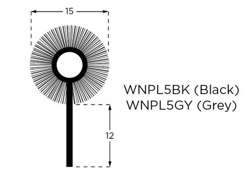 gallery image of Windlace Plush No5 Tack-on Black