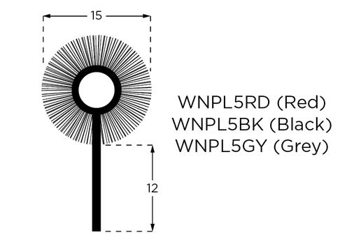 gallery image of Windlace Plush No5 Tack-on Grey