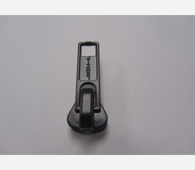 image of Lenzip Molded 5 Single Metal Auto Lock Slider Black 50 Pack **Obsolete**