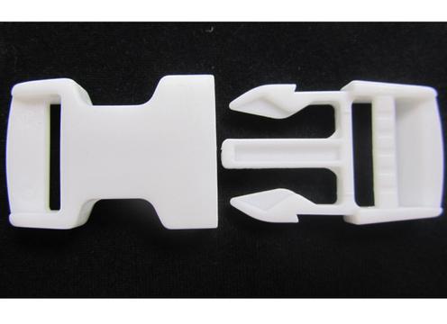product image for VELCRO® Brand  Side Release Buckle 25mm White 25 Pack