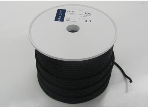 product image for Polyester Cord 4mm x 100m Black