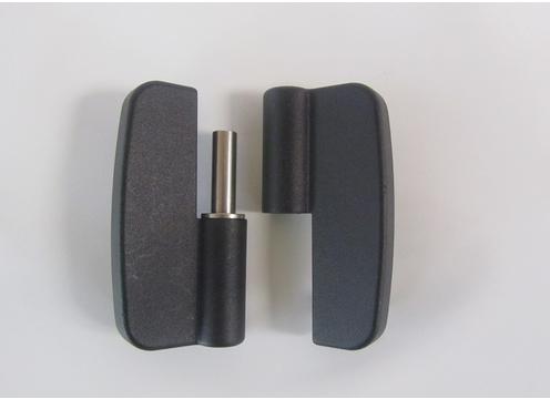 gallery image of Industrilas Lift Off Hinge Black Rear Fixing 80mm x 65mm Left Hand
