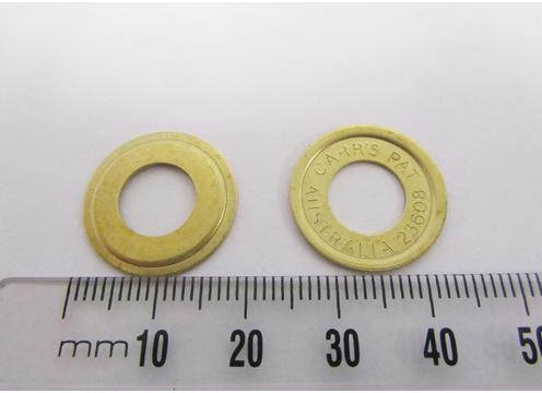 product image for Plain Washers F806-SP3A Brass  500 Pack