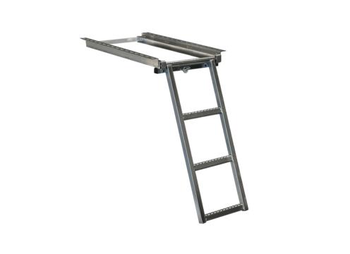 product image for Ladder Three Step With Mounting Bracket Zinc