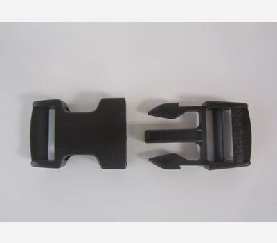 image of VELCRO® Brand  Side Release Buckle 25mm Black 25 Pack