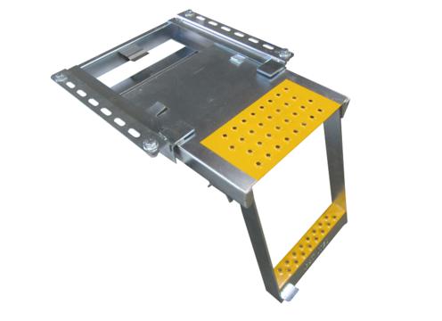 product image for Ladder One Step & Platform with Mounting Bracket Zinc