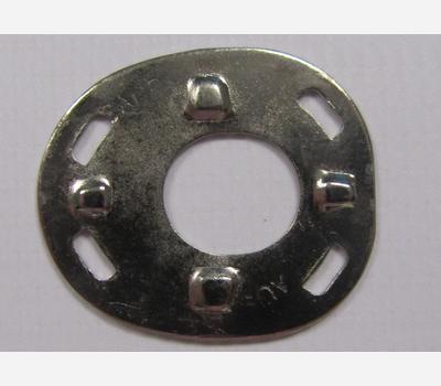 image of Lift The Dot Clinch Plate F100-708A Nickel Plated 25 Pack