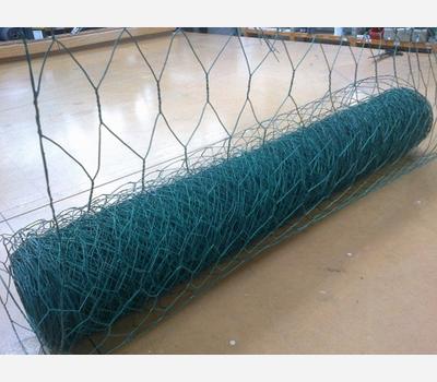 image of Hexagonal PVC Coated wire mesh 50mm x 1m x 50m Roll only
