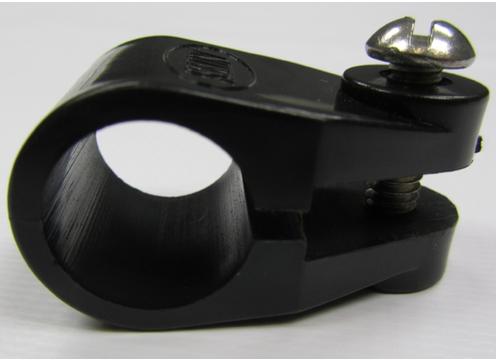 product image for Saint Nylon Canopy Bow Knuckle 7/8'' Black (inc 25mm bolt and nut)