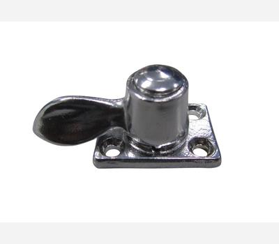 image of Gravelly Fastener Small Chrome Plated Catch