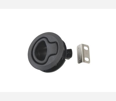 image of Southco Flush Pull Non-Locking Latch M1-64 Black