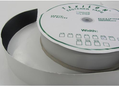 product image for Texilon® Pressure Sensitive Tape Loop 25mm Black 25m Roll
